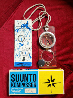 Vintage suunto kompassi SP-17 E 6000