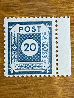 SAKSA 1945 NEUVOSTOLIITTO SEKTORI MERKKI** (aitous todistus)