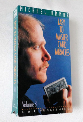 Michael Ammar: Easy to Master Card Miracles Vol 3 VHS