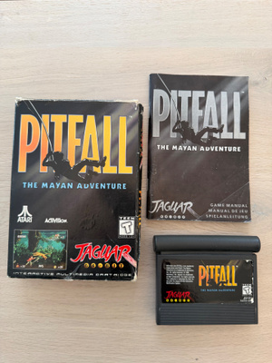 Atari Jaguar Pitfall the Mayan Adventure