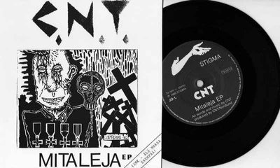 C.N.T. mitaleja EP 1985 HARDCORE-ex-RIISTETYT 1st press