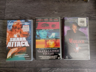 Vaarallinen vieras, Shark attack sekä Warlock 2