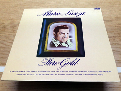 Mario Lanza - Pure Gold LP
