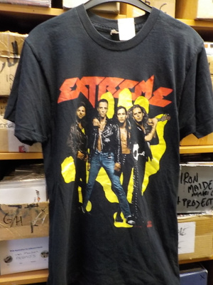 EXTREME ORIGINAL OLD T-PAITA VUODELTA 1991 KOKO M