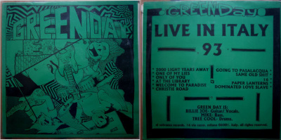 Green Day: Live in Italy 93 -  LP