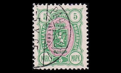 33b o Vaakuna 5 mk Padasjoki 5.X.95 (1889)