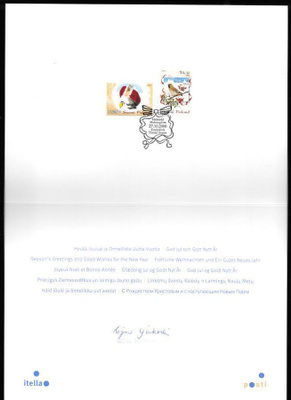 Joulu 2006 FDC (LAPE 1813-1814)