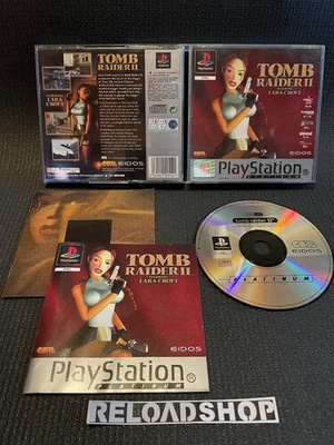 Tomb Raider II Platinum PS1 - CIB