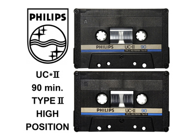 C-KASETTI PHILIPS UC*II 90 min. - ILMAINEN TOIMITUS