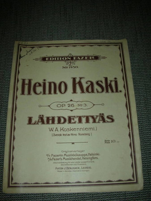 Nuotti Kaski: Lähdettyäs