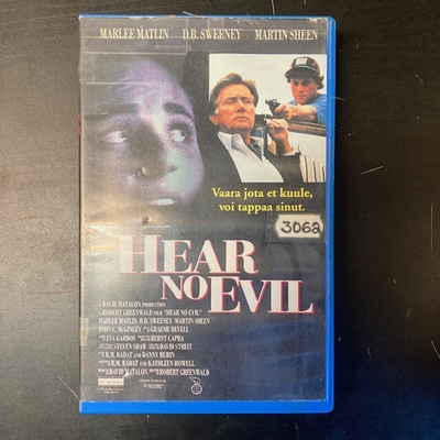 Hear No Evil VHS