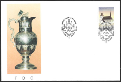 FDC Åland 1999  Lemlandin kirkko  LaPe ÅL 162