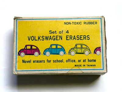 VOLKSWAGEN ERASERS - sarja