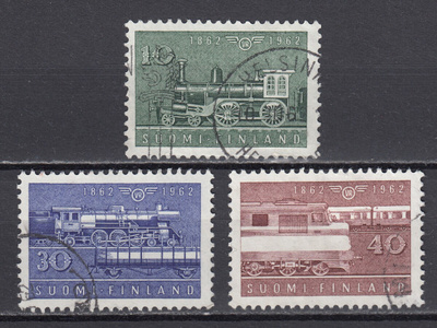 1962 Lape 543 - 545 Rautatie 100 v.