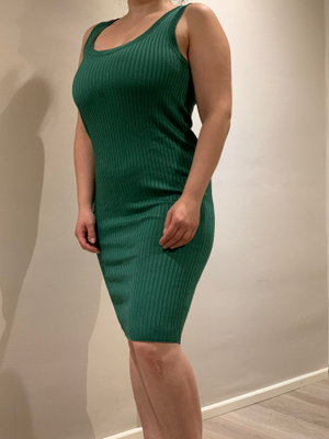 H&M vihreä mekko M