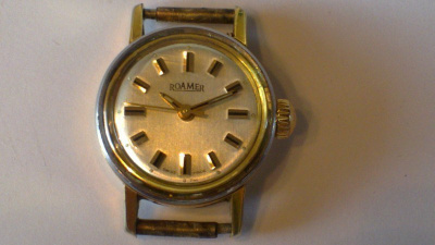 Roamer kultaduplee rannekello, 20 mb, SWISS MADE