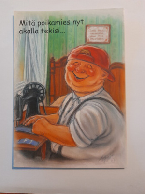 Peltoniemi: Mitä poikamies nyt akalla tekisi...