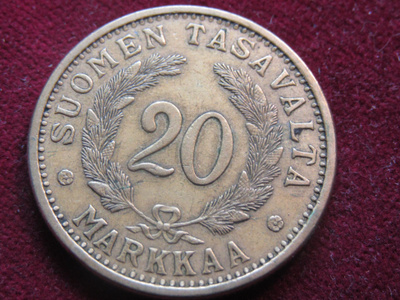 20 markkaa 1938