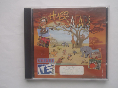 HUGO - SAFARI . PC ( RETRO PC-peli )