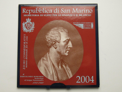 San Marino 2 € 2004 Numismaatikko