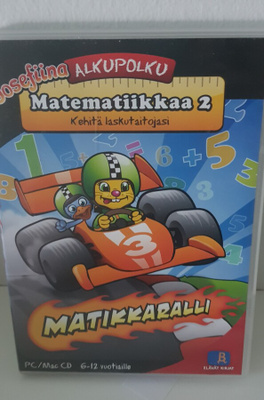 PC peli - Matikkaralli : Kehitä laskutaitojasi  PC / MAC CD
