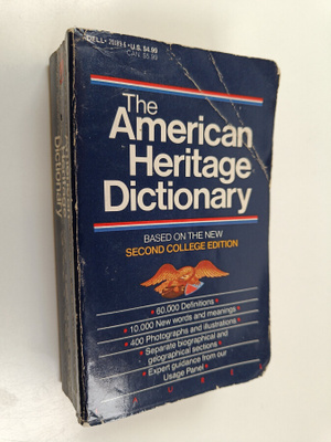 American Heritage Dictionary : The American Heritage Dict...