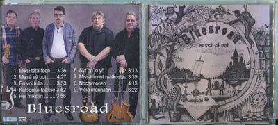 BLUESROAD . CD-LEVY . MISSÄ SÄ OOT