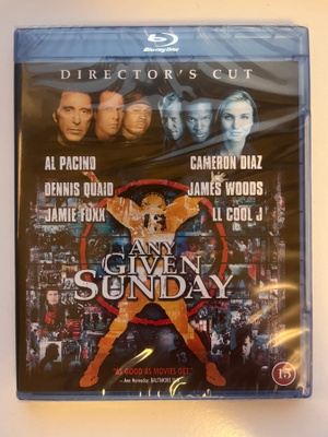 Any Given Sunday - Directors Cut (Blu Ray) 1999 (UUSI)