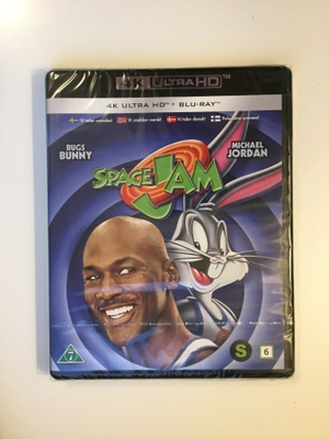 Space Jam (4K Ultra HD + Blu-ray) Michael Jordan (1996) UUSI