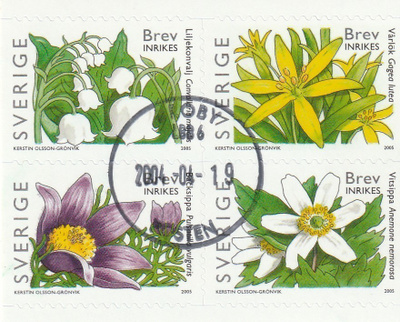RUOTSI 2005 - Fa 2479/82 NELILÖ