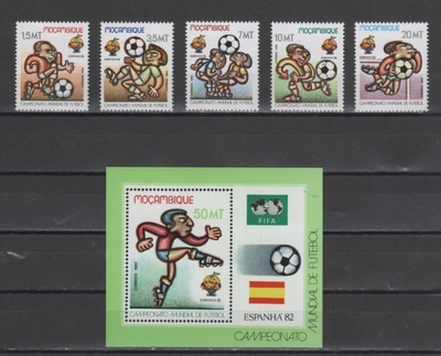 (S0166) MOZAMBIQUE, 1982 (World Football Cup, Spain' 82)