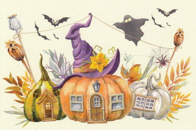 Halloween kurpitsakoti