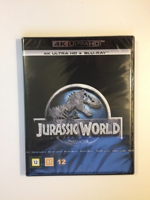 Jurassic World (4K Ultra HD + Blu-ray) 2015 (UUSI)