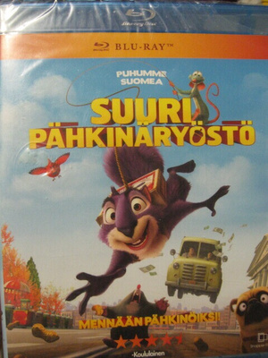 SUURI PÄHKINÄRYÖSTÖ BLU-RAY