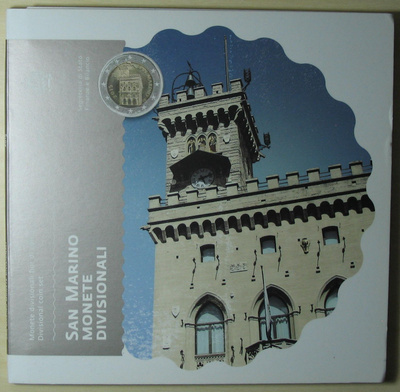 2015 BU- setti San Marino 1c - 2euro