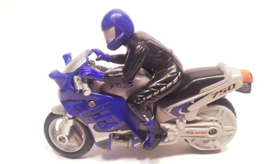 Hot Wheels Stunt Cycle friction, Mattel 2002