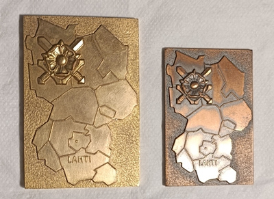 Militaria Lahti Laatat (2kpl.)