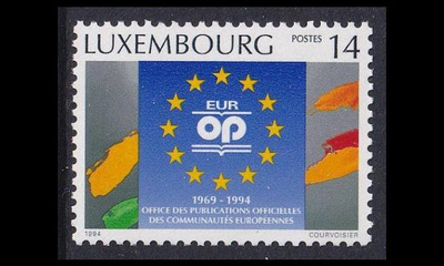 Luxemburg 1347 ** EU julkaisutoimisto 25v (1994)