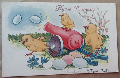 Tipujen Pääsiäismunakanuuna, kulk.