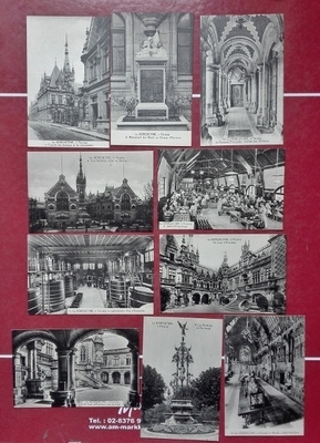 Benedictine (Fécamp) 10 postcards/postikorttia