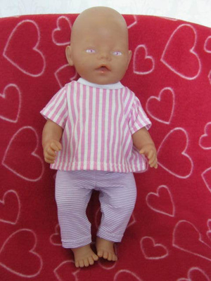 Baby Born nukelle pusero ja leggingsit