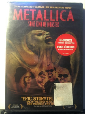 METALLICA - SOME KIND OF MONSTER, DVD x 2, muoveissa