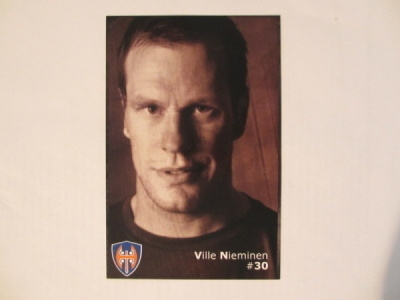 Ville Nieminen Tappara postikortti