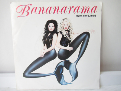 BANANARAMA - MORE, MORE, MORE 7" VINYL