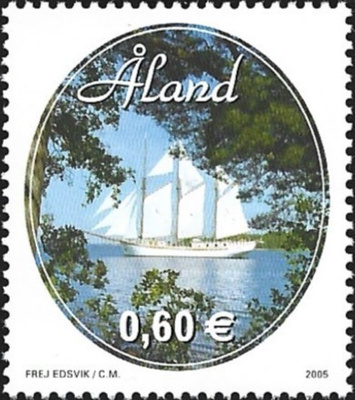 Åland 2005  Ahvenanmaalainen kesä  0,60 €  ** LaPe 257