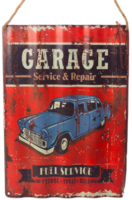 METALLIKYLTTI AALTO 28,5 X 40CM GARAGE	(44 818)	(met-114)		B