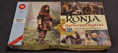 VINTAGE  Lautapeli - RONJA Ryövärintytär ( Alga ) 1985