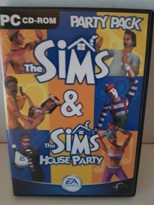 The Sims & The Sims House Party -  PC CD-ROM peli