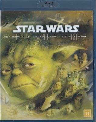 Star Wars 1-3  -   (3 Blu-ray)