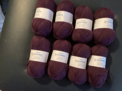 Alpakka villalanka erittäin pehmeä 8 kerää a 50 gr